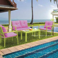 Alumínio Outdoor Sofa Jardim Set